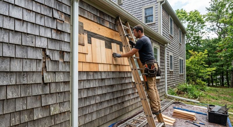 Shake Siding Repair Service
